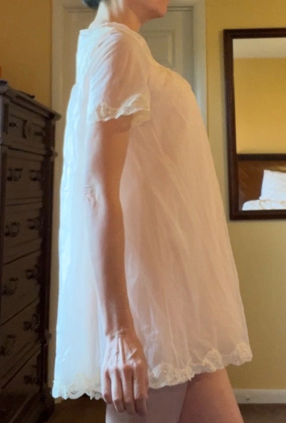 1950s Lingerie Baby Doll Nightgown Set - image 3