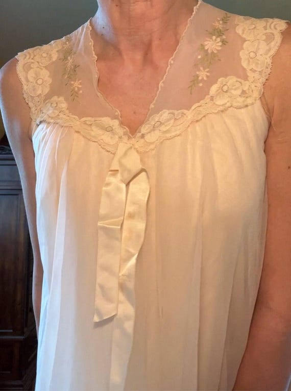 1950s Lingerie Baby Doll Nightgown Set - image 8