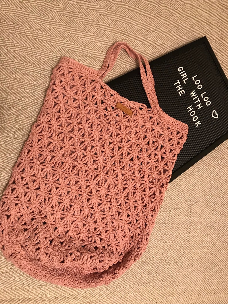 Crochet Mesh Market Bag Etsy