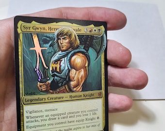 MTG Alter Handpainted Heroe of Ashvale