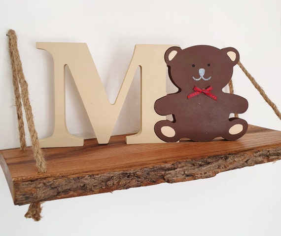 personalised wooden letters for nursery