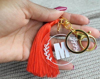 Personalized Brass Keyring: Classy Double-Sided Keychain for Him or Her, Unique 21st Birthday or Valentines' Day Gift, Custom Handcrafted