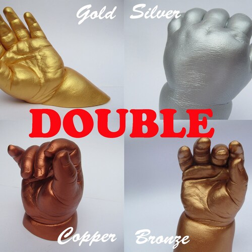 Newborn Baby 3D Hand Moulding Casting Kit Hand Print Etsy