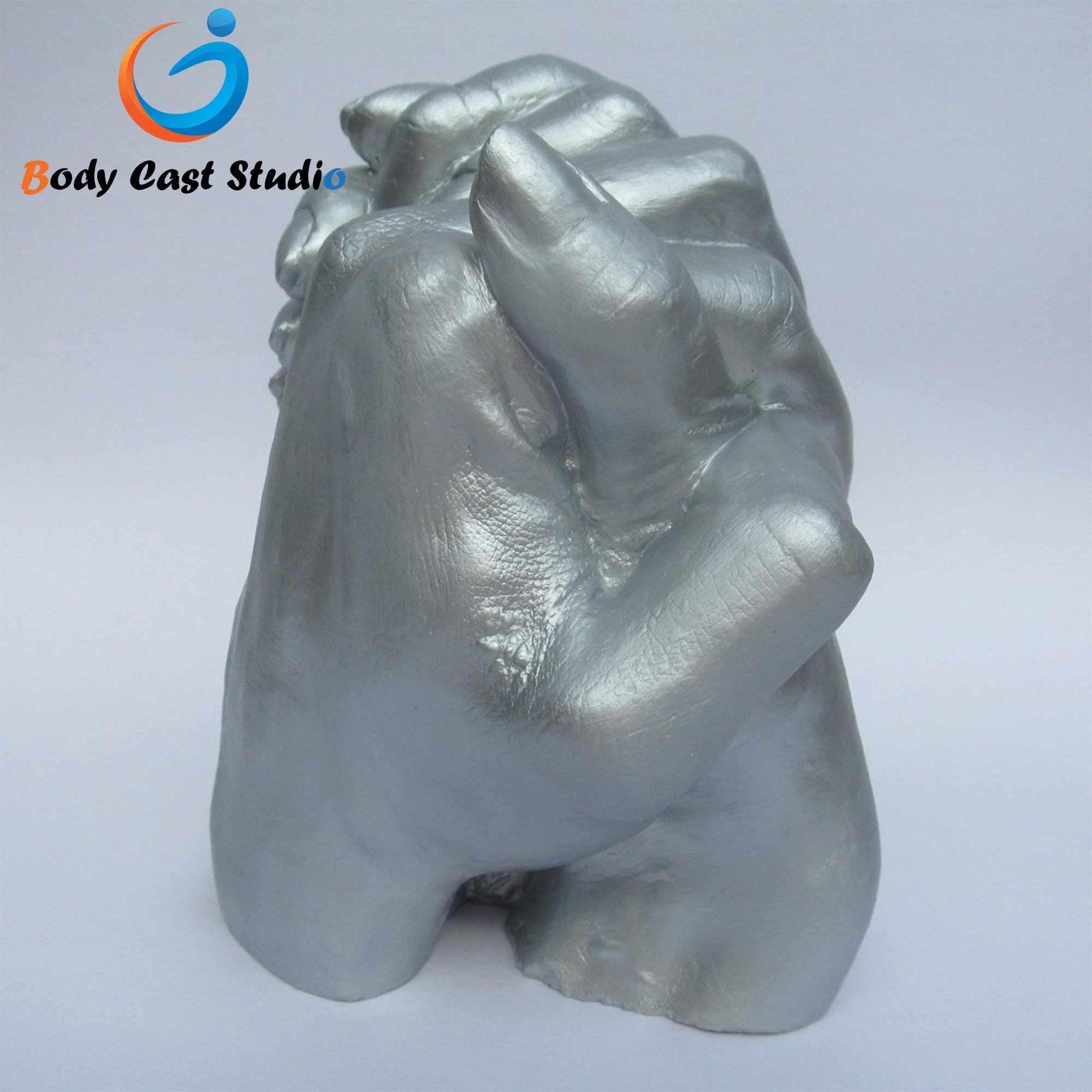 para esculturas en 3D tiza y alginato para fundiciones Juego de moldes 3D de Hands adultos para parejas familias y niños formas y huellas 