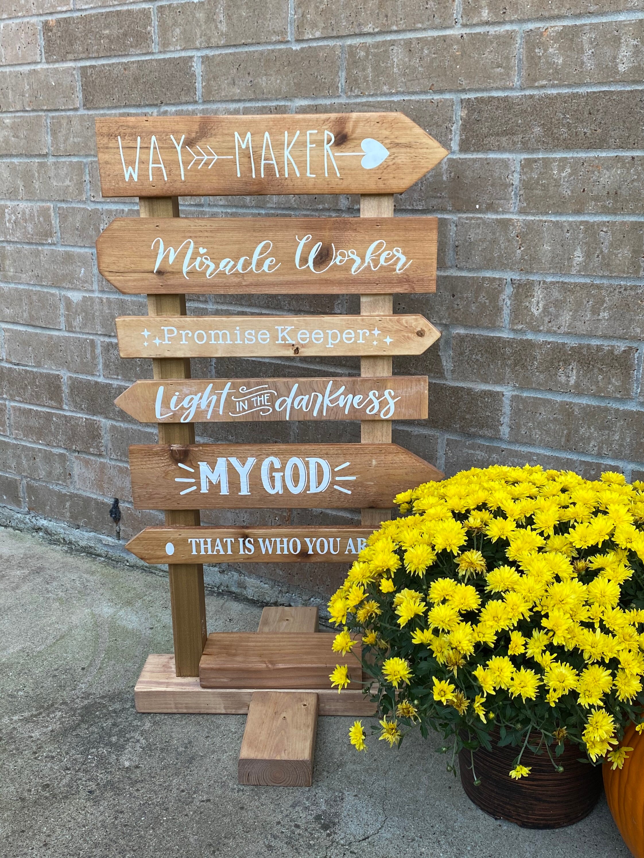 Way Maker Signs Way Maker Porch Sign - Etsy