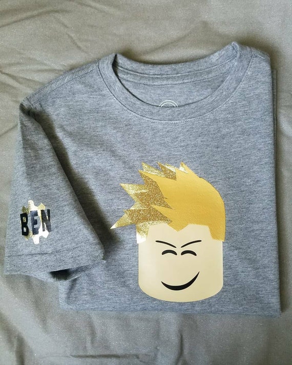 Roblox Birthday Shirt, Personalized Any Colors, Name and Age