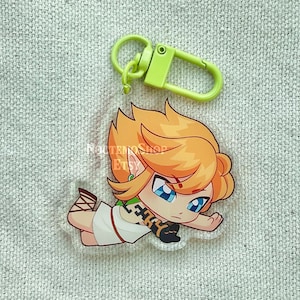 Link Acrylic Keychain - Tears of the Kingdom Inspired, Unofficial Fanmerch