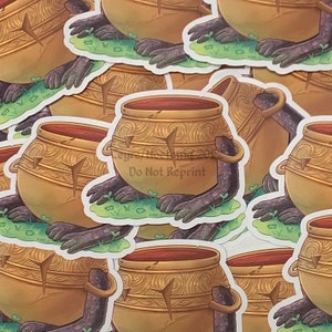 Pot Boy Vinyl Aufkleber