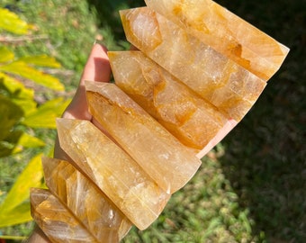 Golden Healer Quartz Towers | Choose Which One | High Quality Crystal Towers | Crystal Points