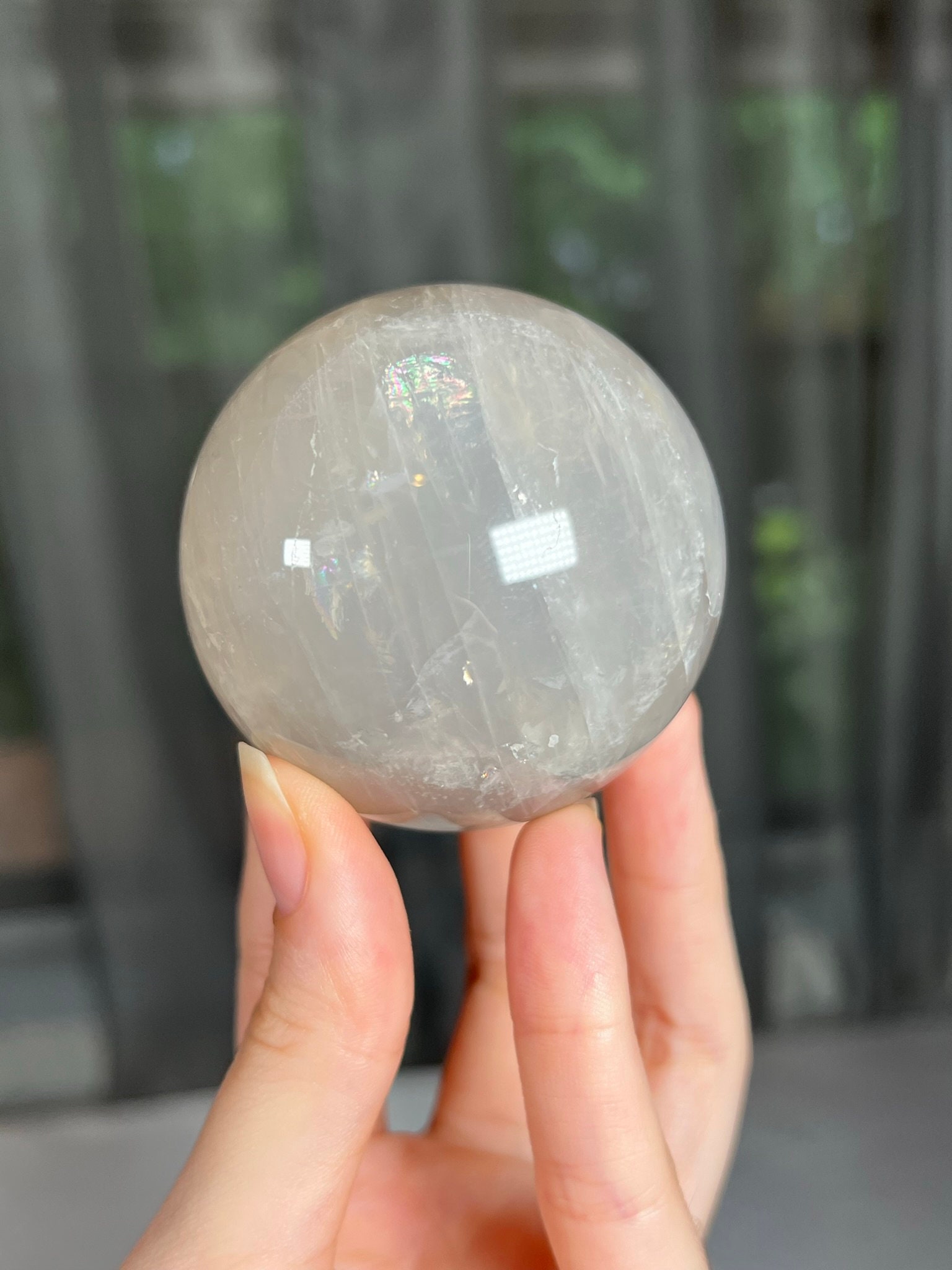 Blue Rose Quartz Sphere | 58mm | Crystal Sphere - Etsy