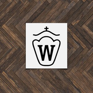 Westphalian Horse Brand Custom Vinyl Decal