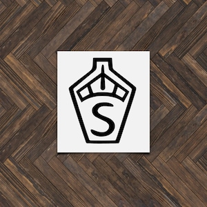 Swedish Warmblood Horse Brand Custom Vinyl Decal