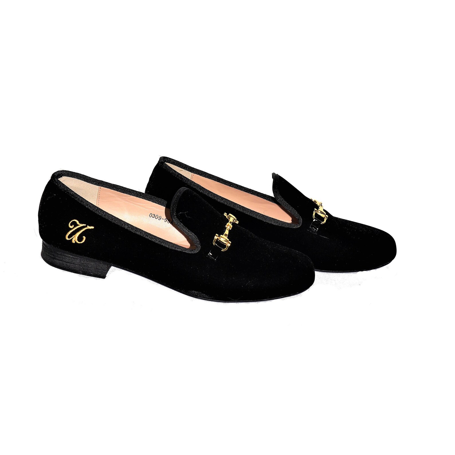 tuxedo loafers black