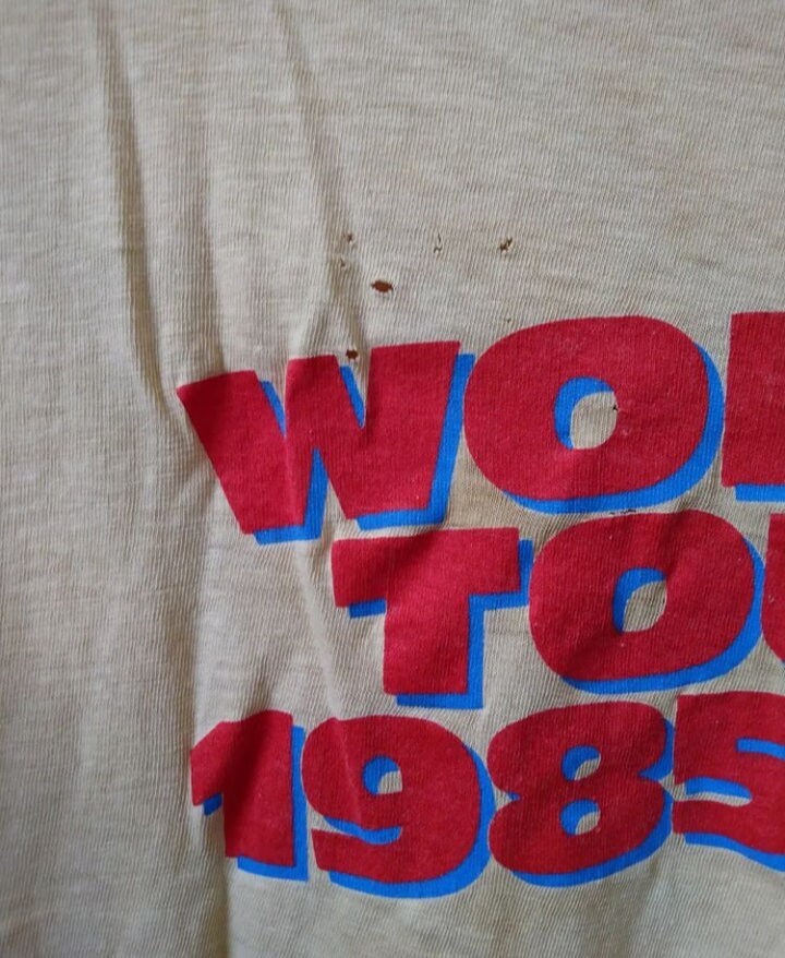1985 1986 Heart World Tour Vintage Concert T-Shirt