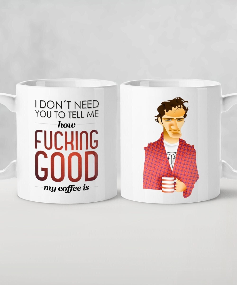 Pulp Fiction Coffee Quote Pulp Fiction Jimmie Mug / Quentin Tarantino Quote Coffee Cup | Etsy