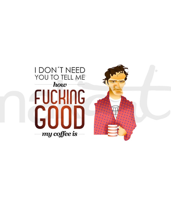 Pulp Fiction Coffee Quote Pulp Fiction Jimmie Mug / Quentin Tarantino Quote Coffee Cup | Etsy