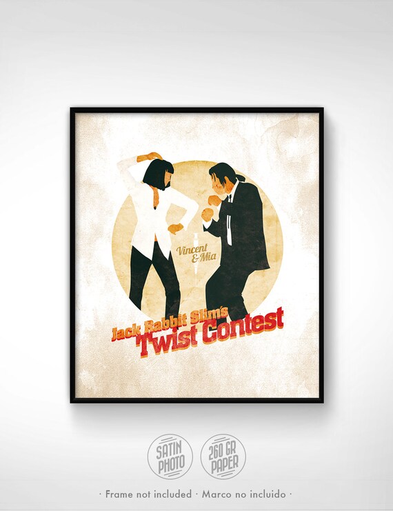Poster Pulp Fiction - Mia & Vince, Wall Art, Gifts & Merchandise