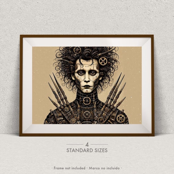 Tim Burton Edward Scissorhands Concept Art