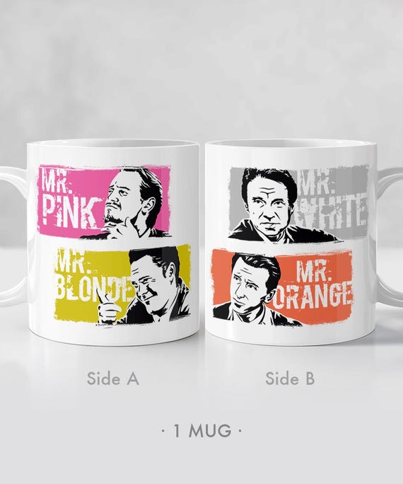 Reservoir Dogs Movie Coffee Mug / Quentin Tarantino, Movie