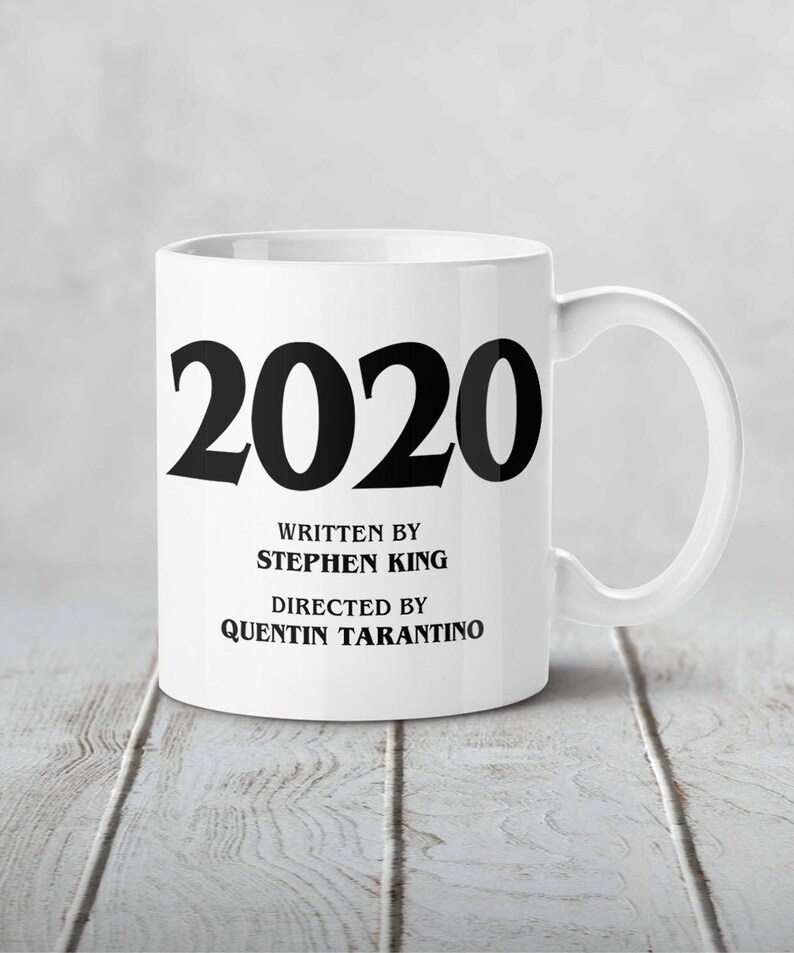 2020 Mug // Written Stephen King Directed Quentin Tarantino | Etsy