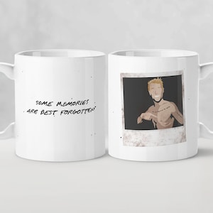 Memento - Taza original de película / Polaroid Leonard Shelby, Replica película, Taza cine, Christopher Nolan, Taza friki, Regalo cinéfilo
