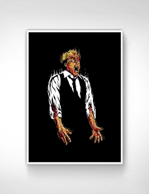 Scanners Movie Poster // Tribute Original Film print Etsy