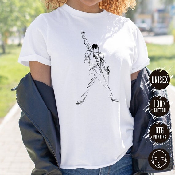 Freddie Mercury T-shirt / Queen Rock 
