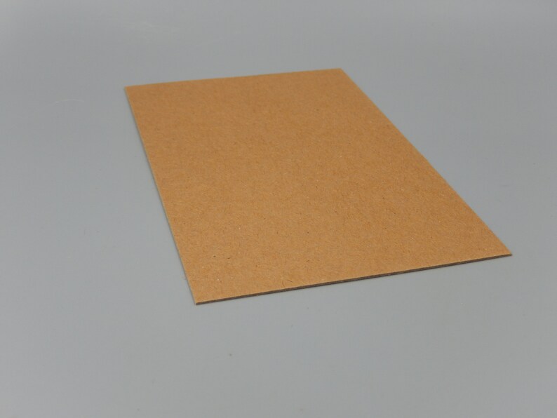 Blank Chipboard Sheets / 100 Pieces / 3 1/2 X 5 Etsy