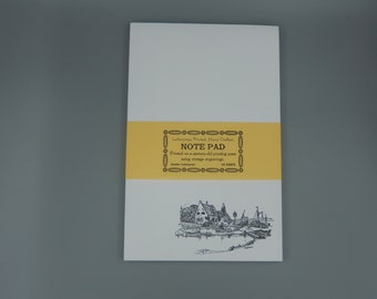 Seaport Note Pads / Letterpress Printed / Set of 2