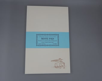 Shorebirds Notepad Set / Letterpress Printed / Set of 2