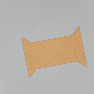Spool-shape Storage Cards for Ribbons, etc.