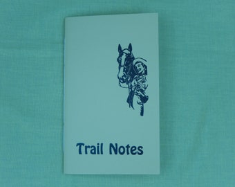 Handmade Pocket Journal / Trail Notes / Letterpress Printed