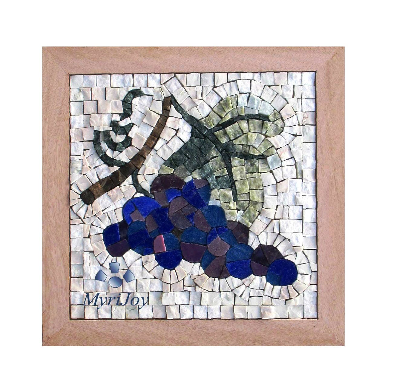 Mosaic wall art kit Fall 9x9 DIY Mosaics tiles Etsy