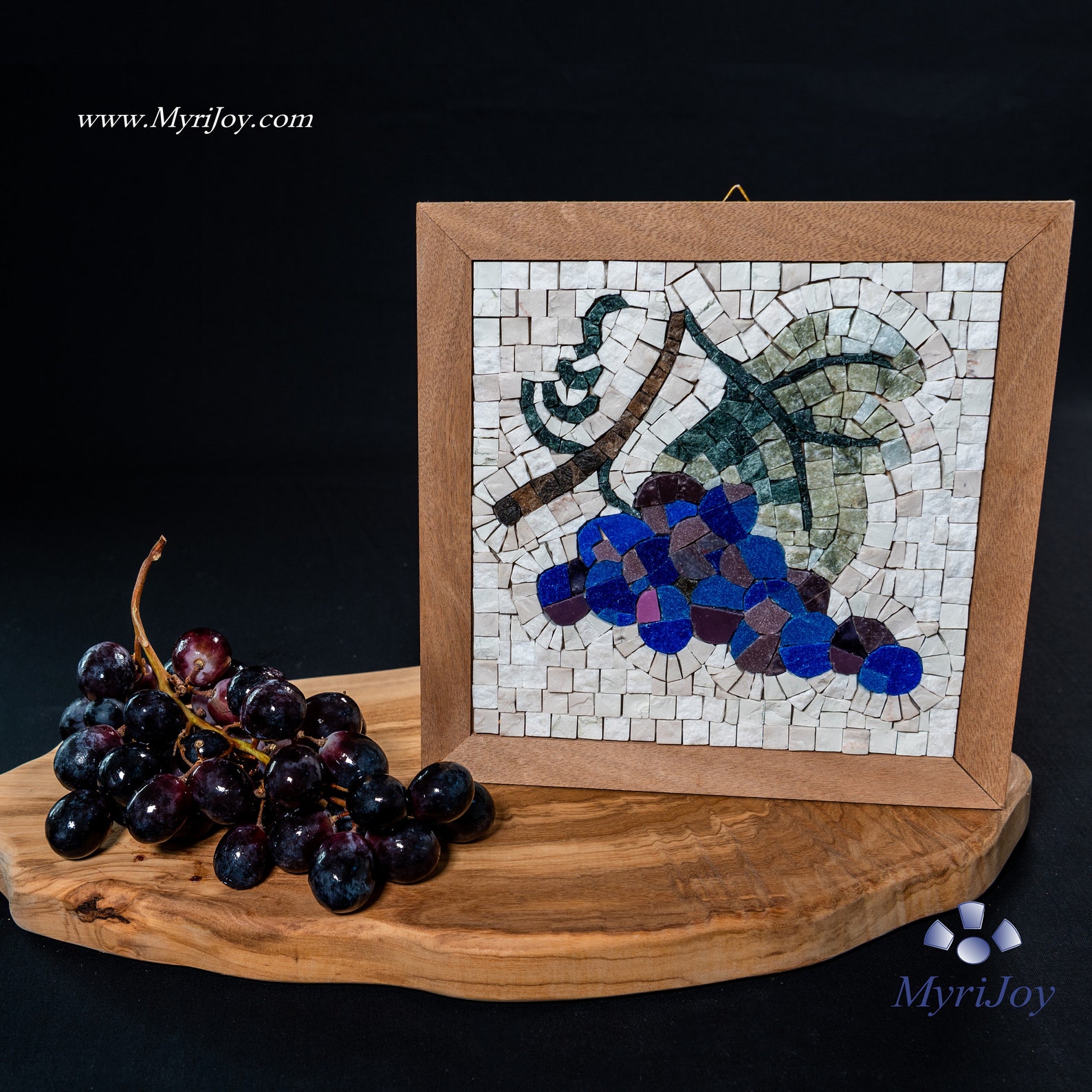 Mosaic wall art kit Fall 9x9 DIY Mosaics tiles Etsy