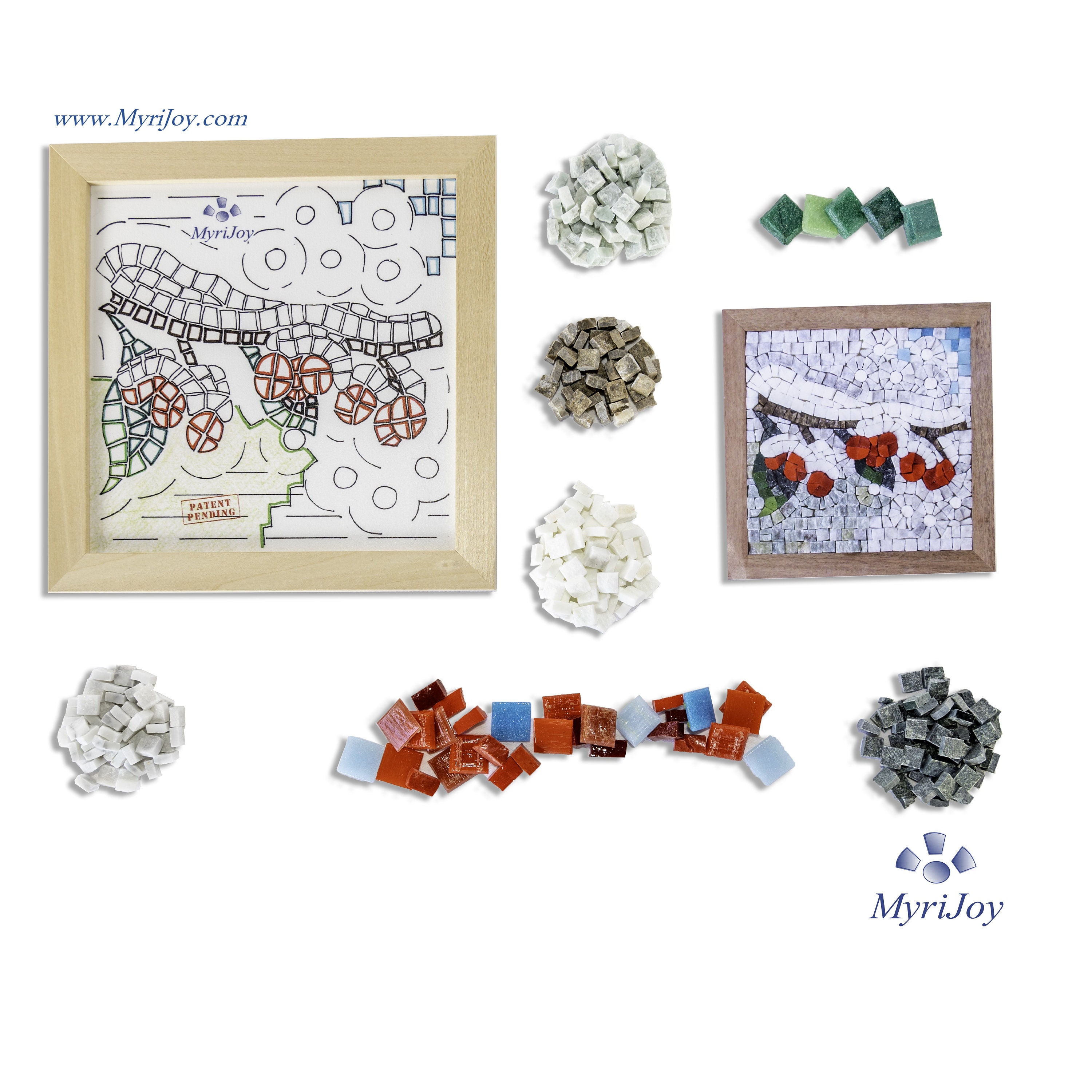 Mosaic craft kit for adults Winter Mosaic art ideas Do it Etsy