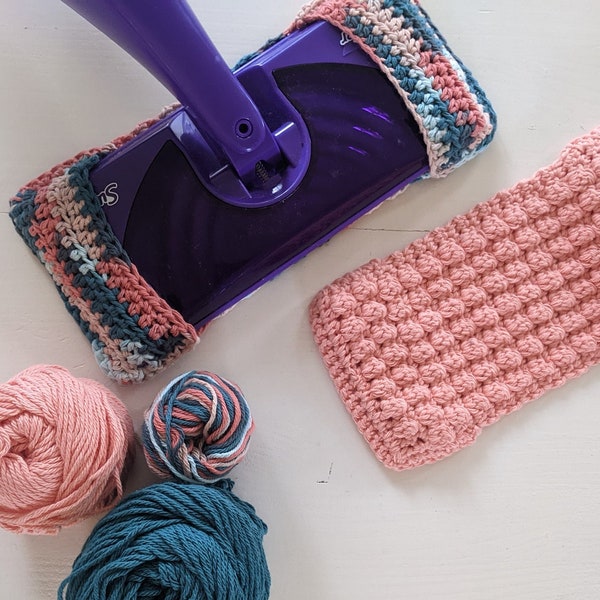 Handmade Crochet Reusable Swiffer Cover Pad