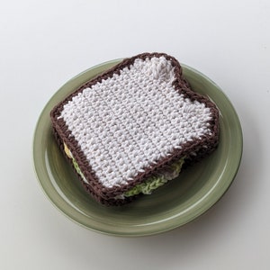 Handmade Crochet Sandwich/ Set of Coasters (6 pieces)