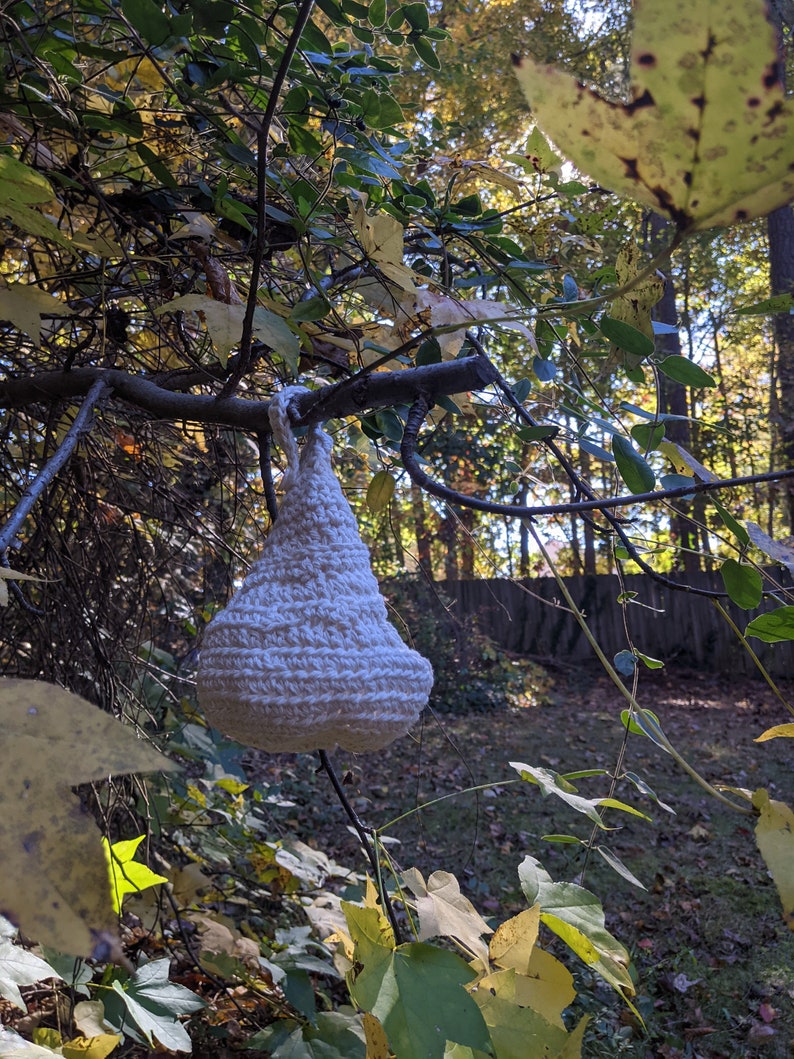 Handmade Crochet Birdhouse image 4