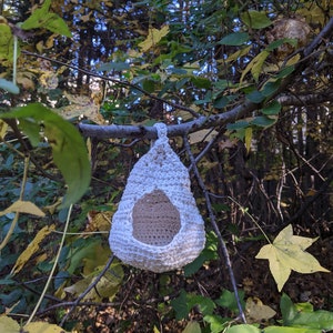 Handmade Crochet Birdhouse image 2