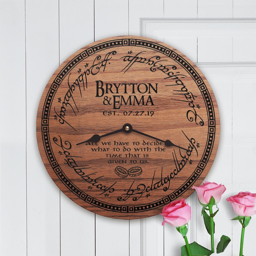 Lord Of The Rings Gift Couple Wedding Couple Anniversary | Etsy