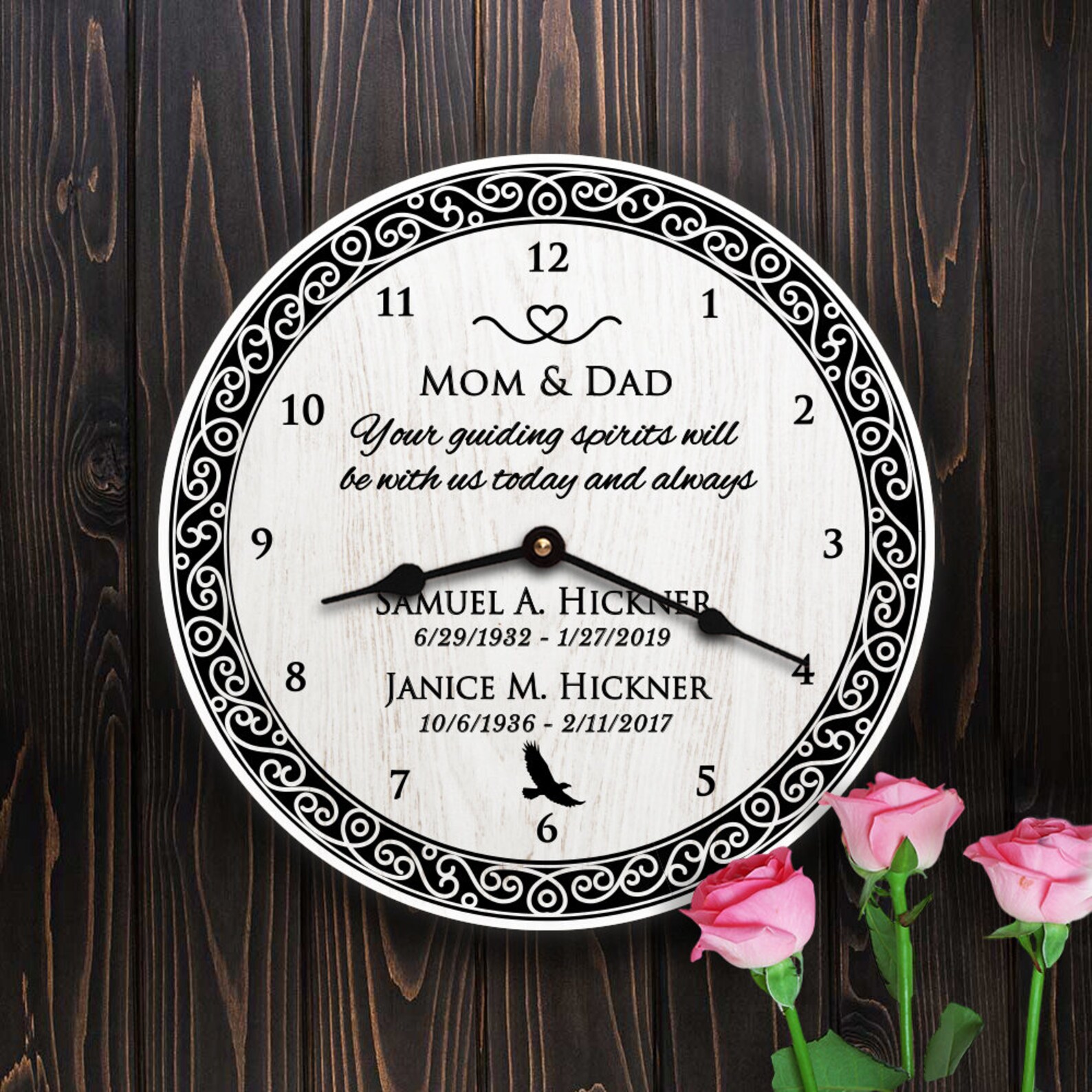 Memorial Gift for Mom and Dad Both Parents Sympathy Loss Etsy