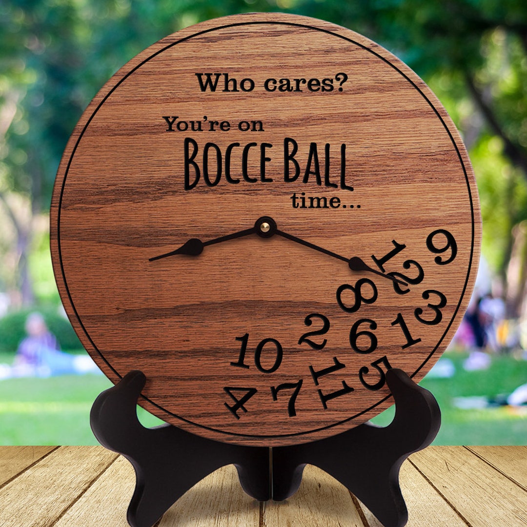 Funny Bocce Ball Gifts Who Cares You're on Bocce Ball Etsy