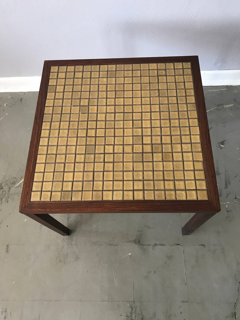 Marshall Studio Gordon Martz Tile Top Side Table