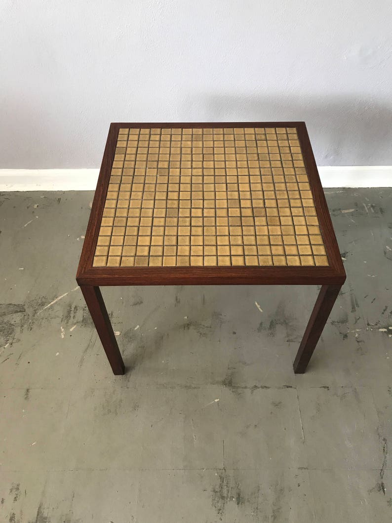 Marshall Studio Gordon Martz Tile Top Side Table