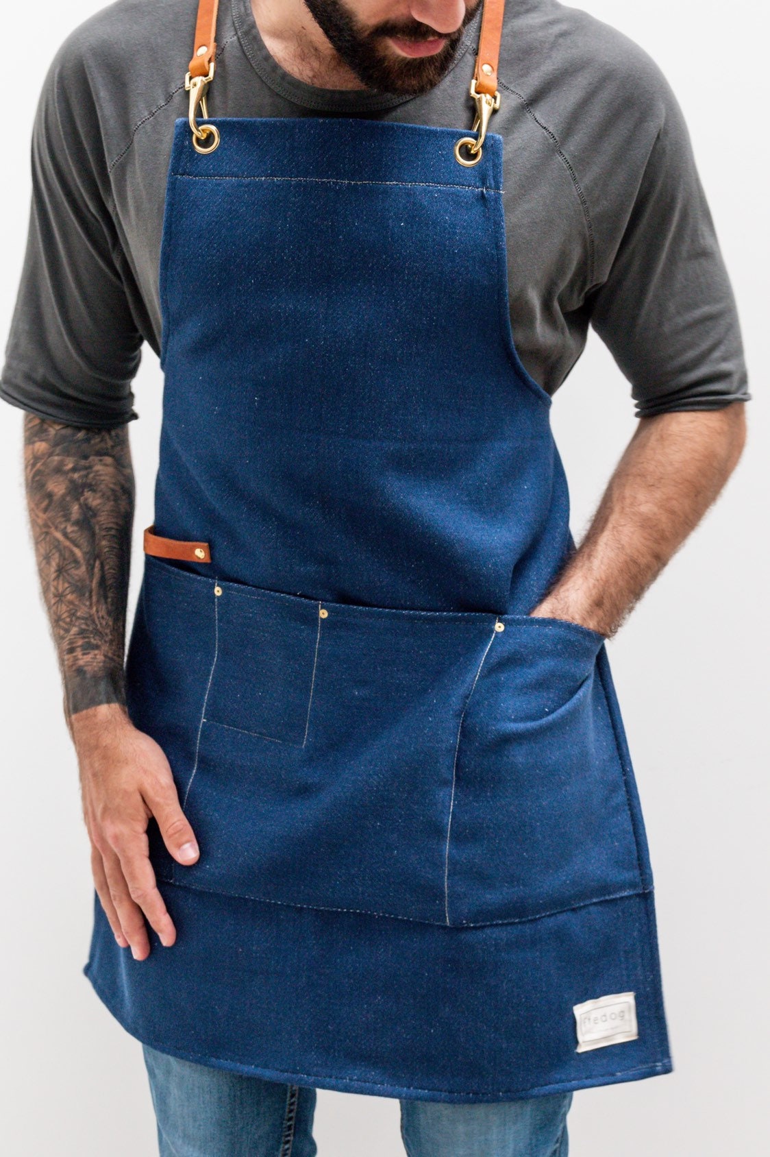 denim apron
