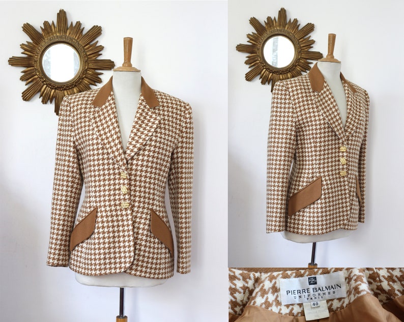 vintage balmain blazer