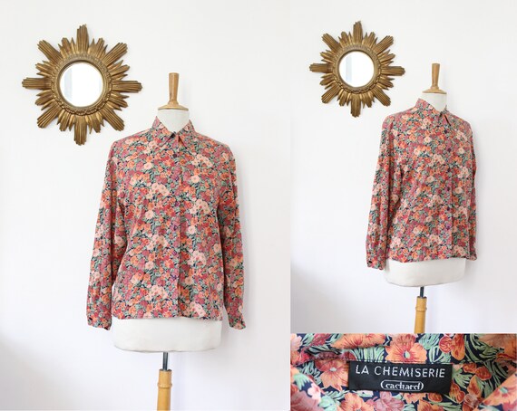 CACHAREL / Cacharel Vintage Long Sleeve Shirt The