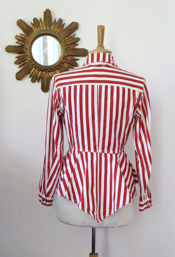GAULTIER, Vintage peplum arched jacket Jean Paul … - image 7