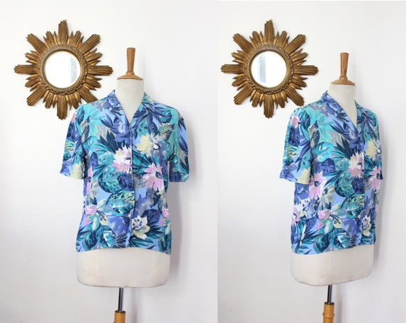 CACHAREL / Cacharel Vintage Shirt The 1980s Hawaii
