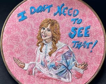 Valerie Cherish, 6” embroidery hoop